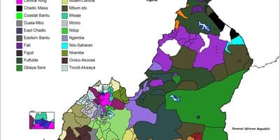 ನಕ್ಷೆ ಕ್ಯಾಮರೂನ್ ಭಾಷೆ