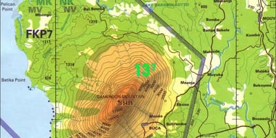ಕ್ಯಾಮರೂನ್ ಪರ್ವತಗಳು ನಕ್ಷೆ